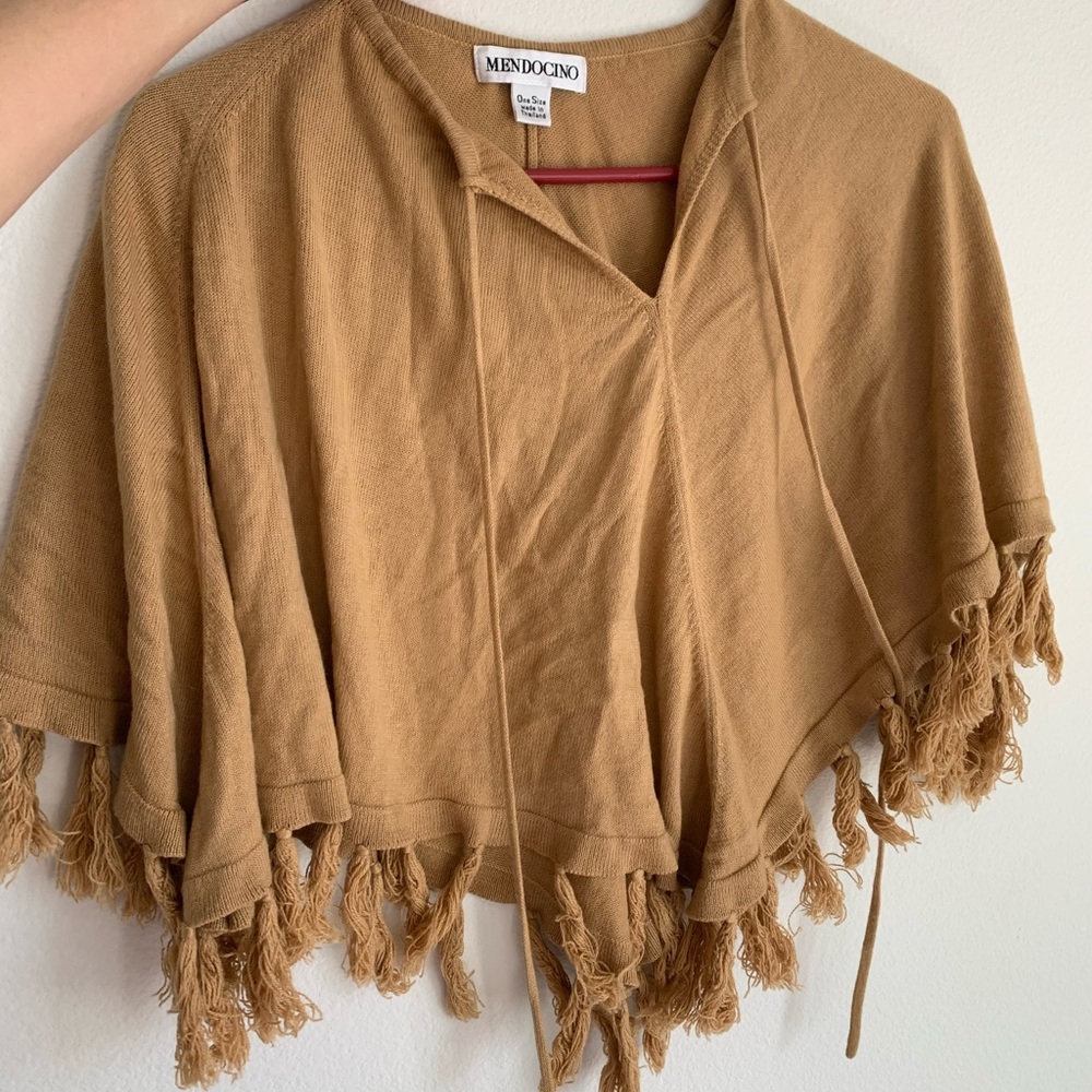 Mendocino crop poncho
